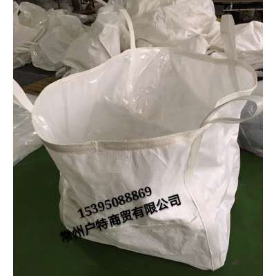 江蘇廠家批發(fā)新料白色四吊環(huán)噸袋pp袋 承重1噸橋梁預壓噸袋高清圖片 高清大圖